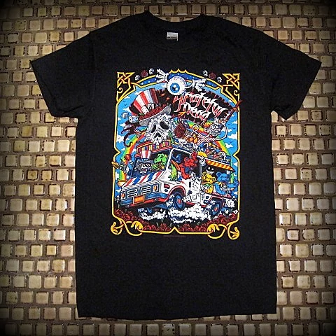 Grateful Dead -On The Road - " Black " T-Shirt